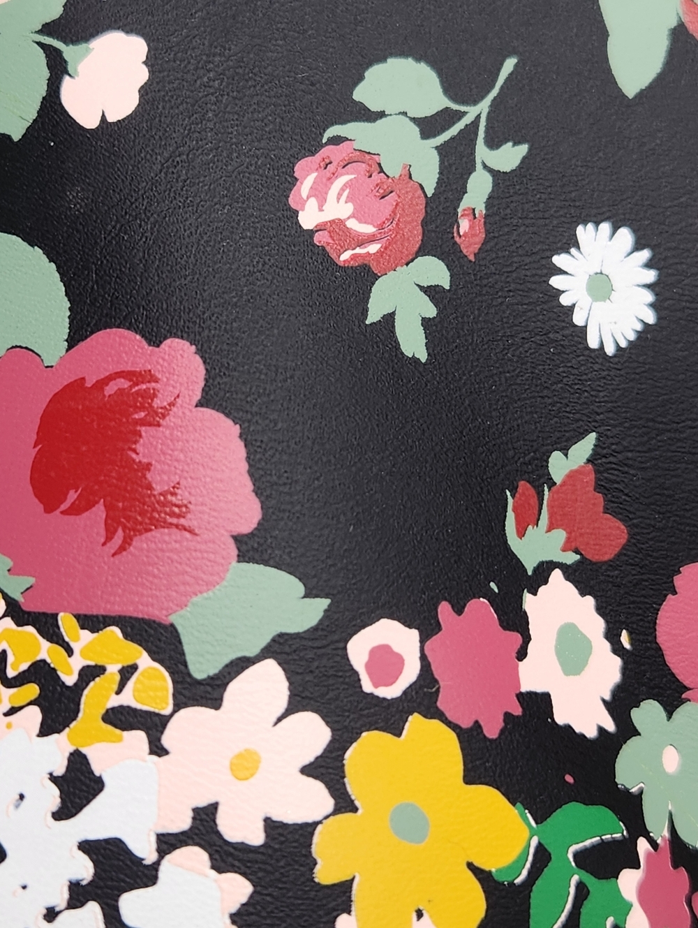 Dr. Martens Ankle Boots Women's 7 Black Floral Leather 1460 Pascal Mashup Rework - Picture 12 of 17